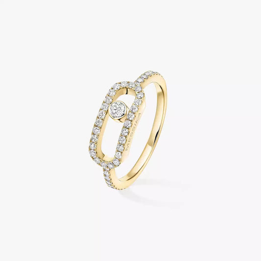 [Clara Jewely]Move Uno Diamond Ring in Gold