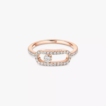 [Clara Jewely]Move Uno Diamond Ring in Gold