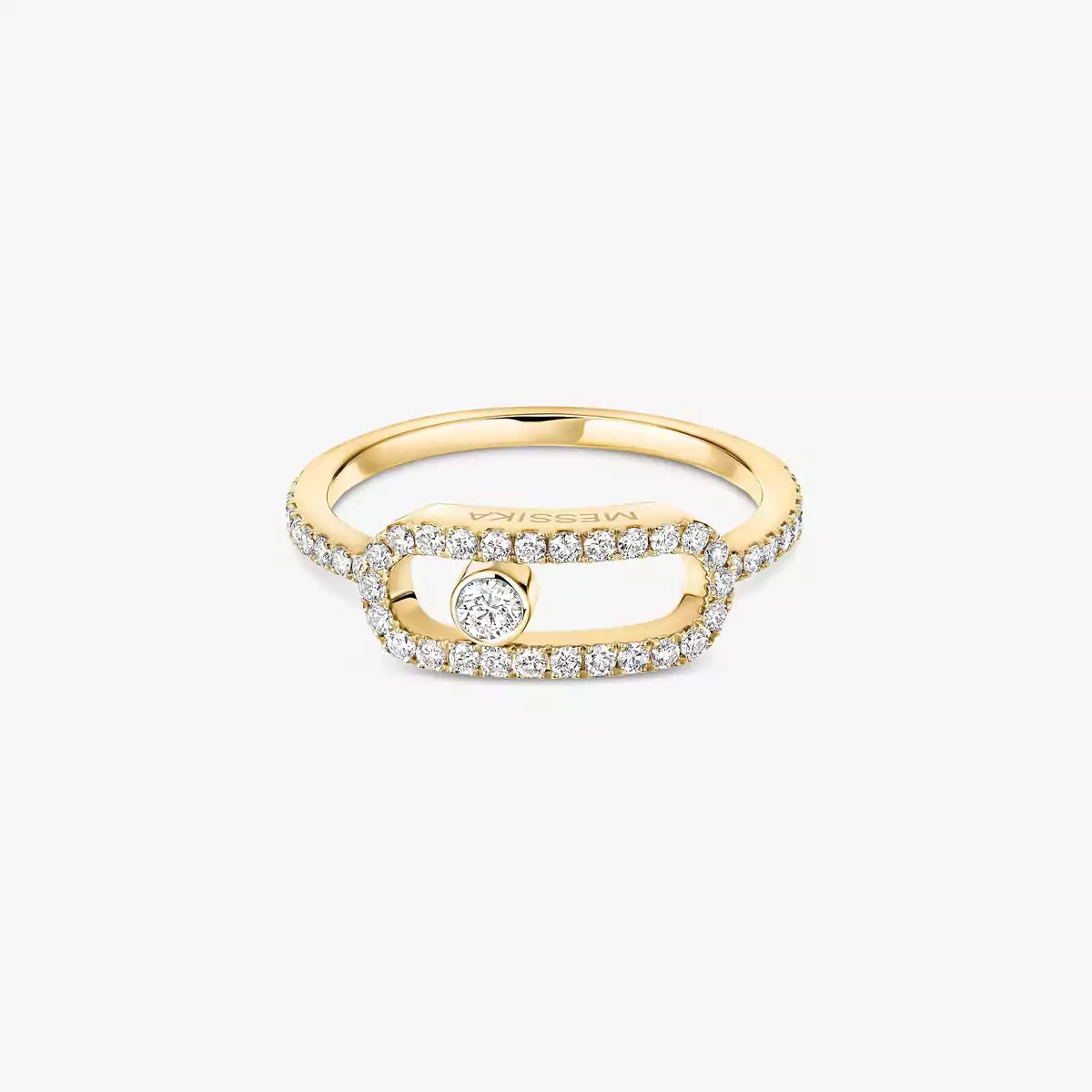 [Clara Jewely]Move Uno Diamond Ring in Gold