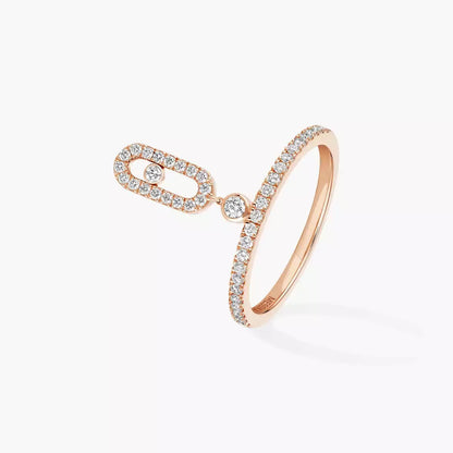 [Clara Jewely]Move Uno Diamond Ring