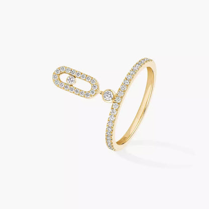[Clara Jewely]Move Uno Diamond Ring