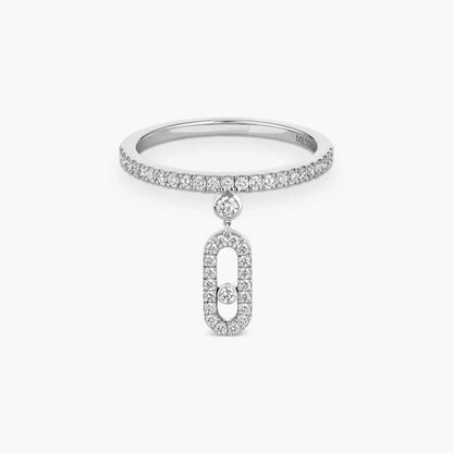 [Clara Jewely]Move Uno Diamond Ring