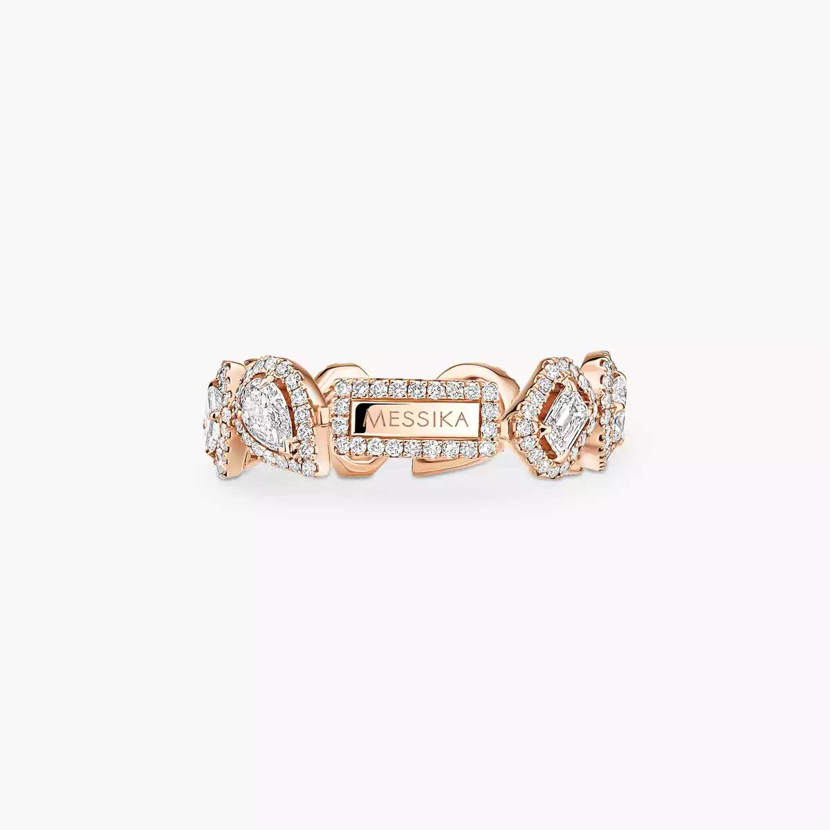 [Clara Jewely]Diamond Wedding Ring My Twin