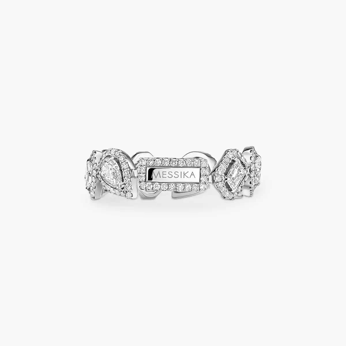 [Clara Jewely]Diamond Wedding Ring My Twin