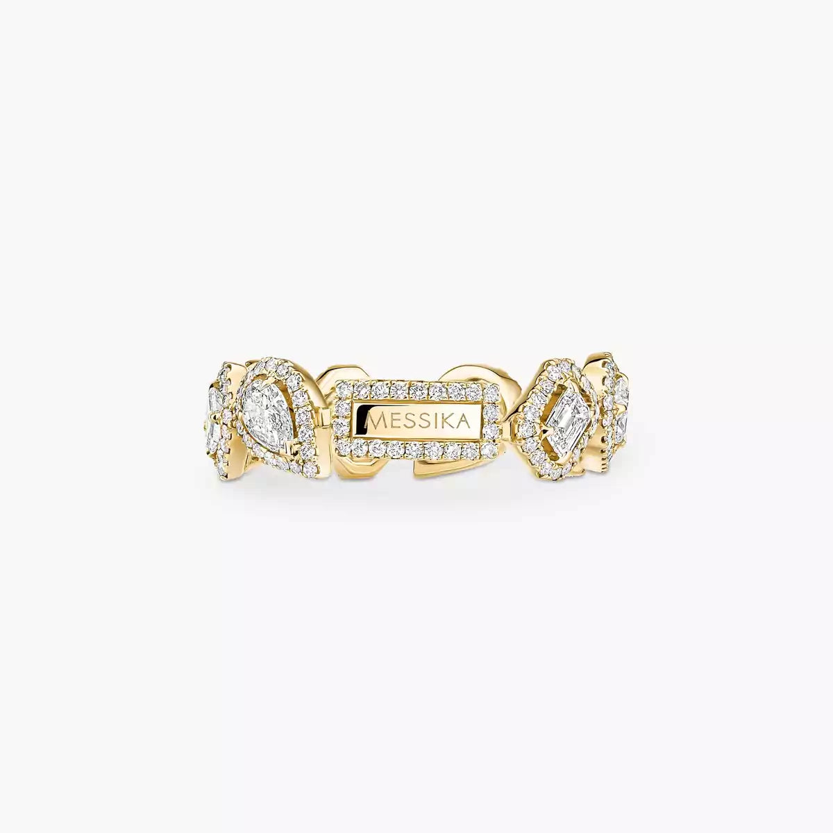 [Clara Jewely]Diamond Wedding Ring My Twin