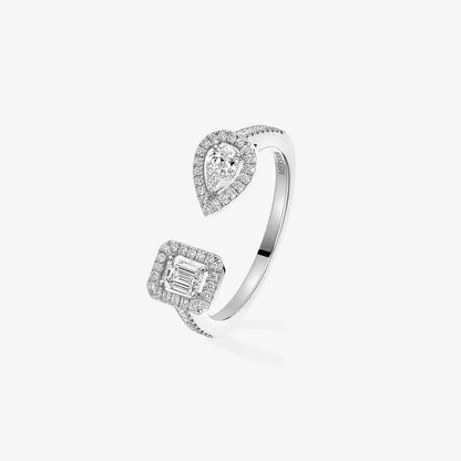 [Clara Jewely]My Twin Toi Gold Diamond Ring