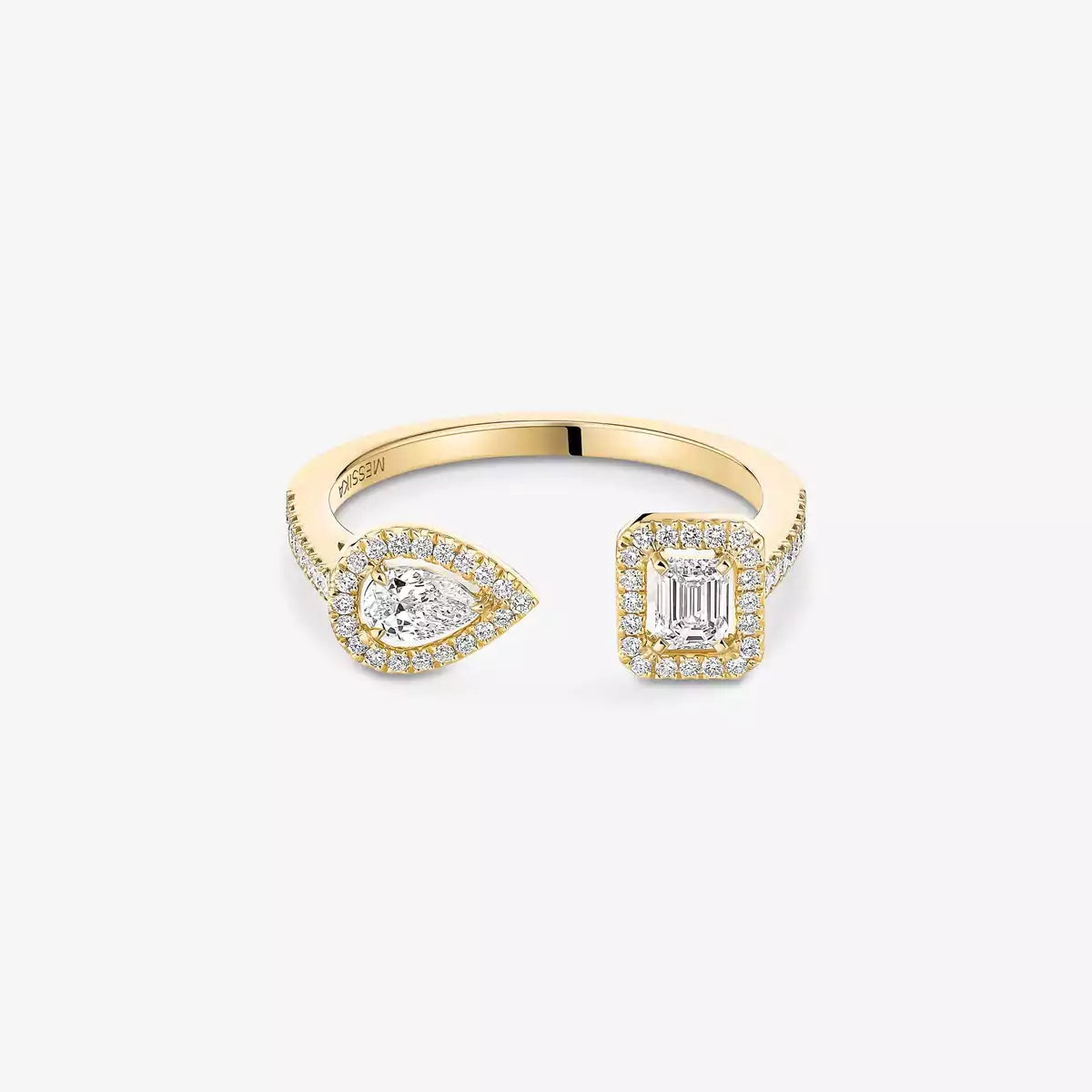 [Clara Jewely]My Twin Toi Gold Diamond Ring