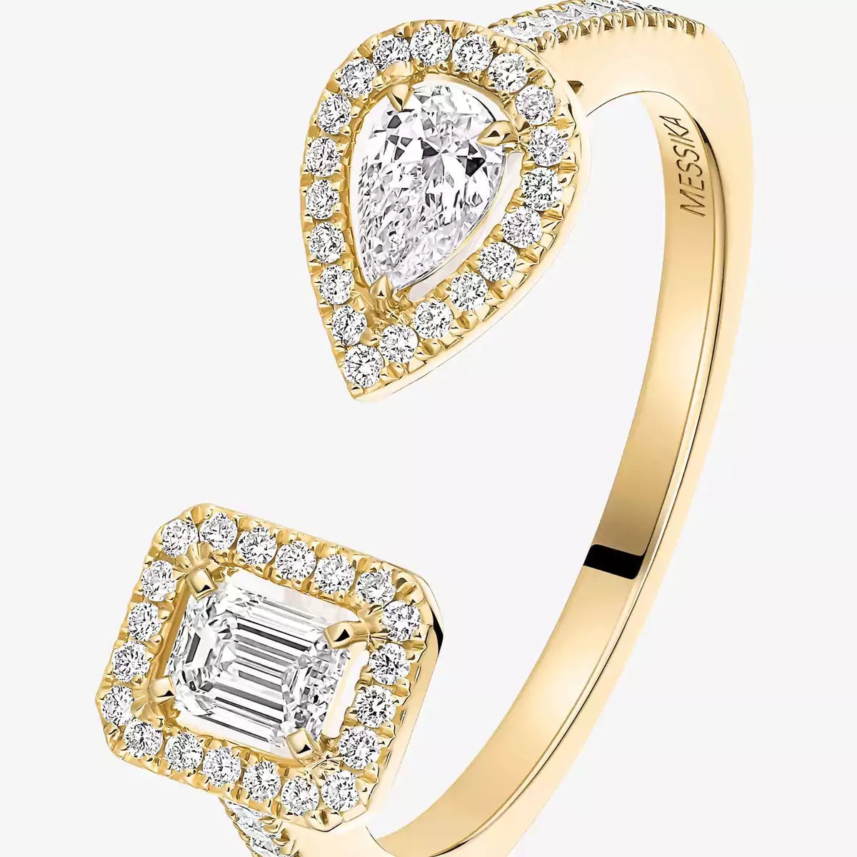 [Clara Jewely]My Twin Toi Gold Diamond Ring