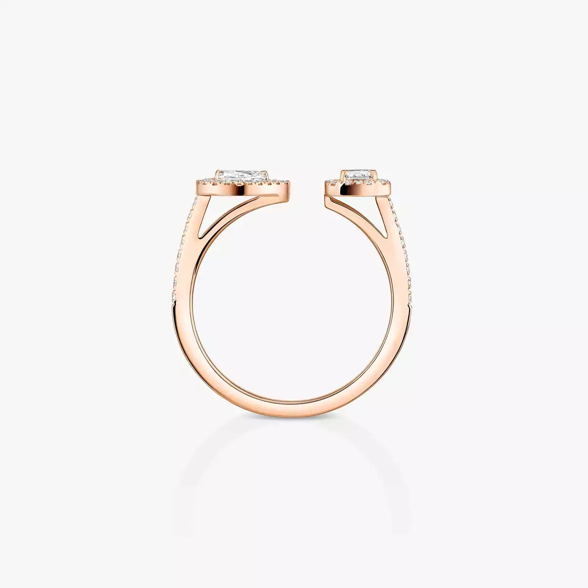 [Clara Jewely]My Twin Toi Gold Diamond Ring