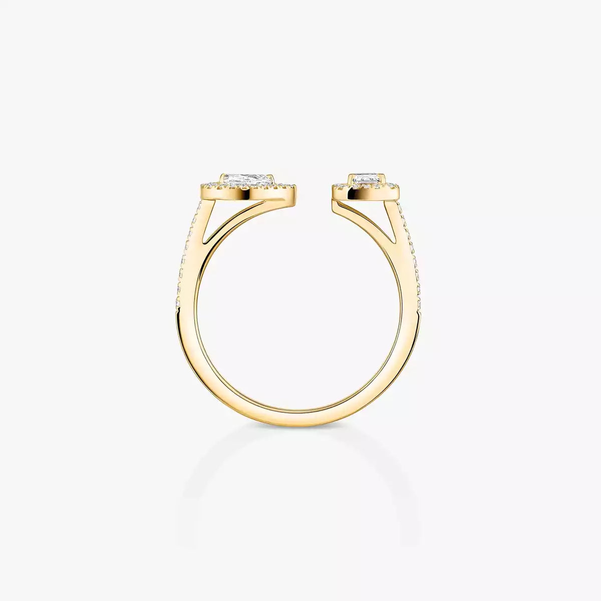 [Clara Jewely]My Twin Toi Gold Diamond Ring