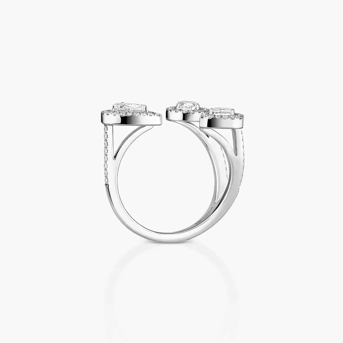 [[Clara Jewely] Diamond Ring 0,25ct My Twin Trilogy