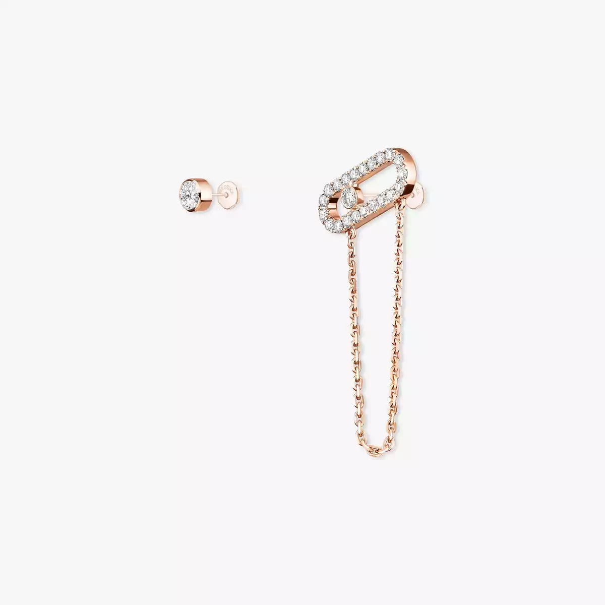 [Clara Jewely]Move Uno Diamond Earrings
