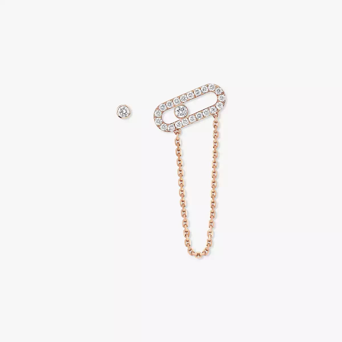 [Clara Jewely]Move Uno Diamond Earrings