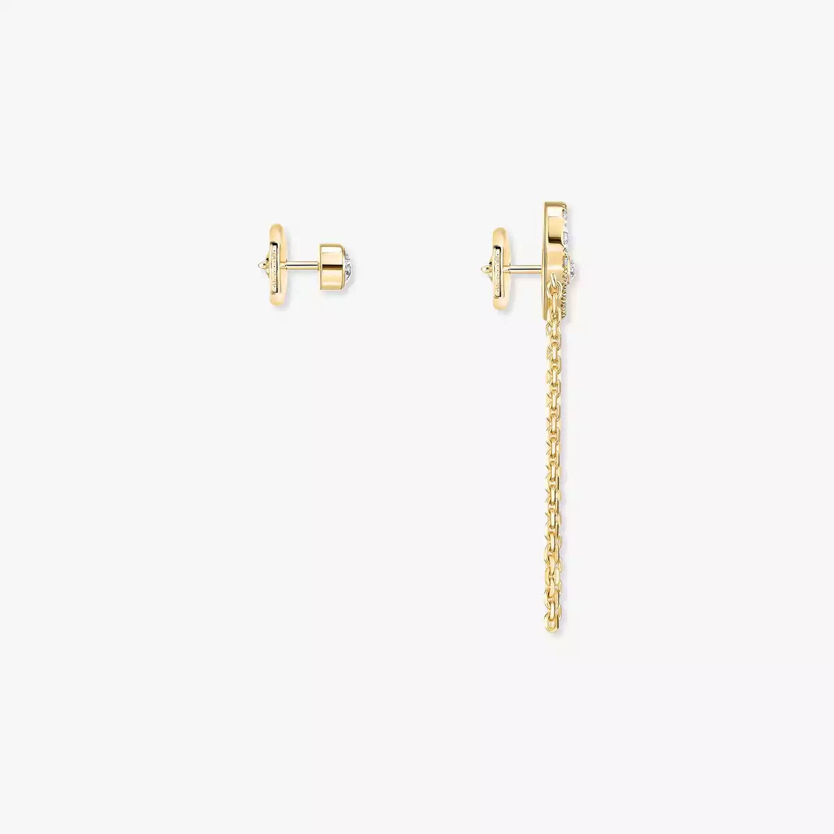 [Clara Jewely]Move Uno Diamond Earrings