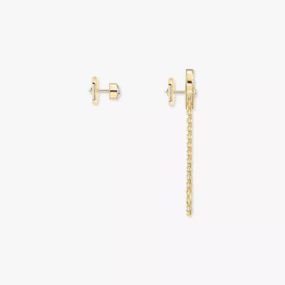 [Clara Jewely]Move Uno Diamond Earrings