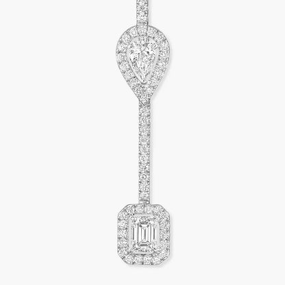 [Clara Jewely]Diamond Drop Earrings My Twin