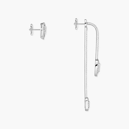 [Clara Jewely]Diamond Drop Earrings My Twin