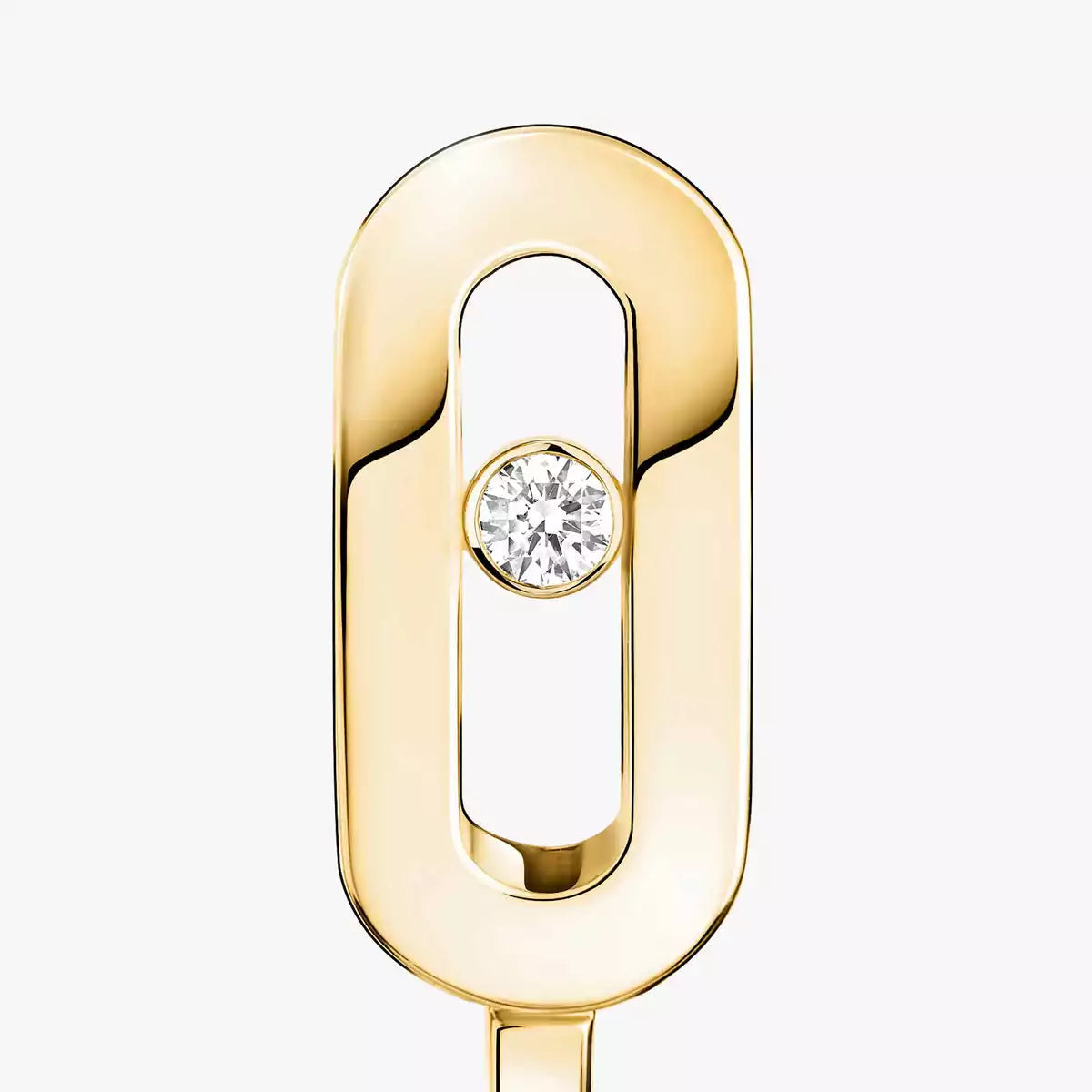 [Clara Jewely]Diamond Mini Hoop Earrings Move Classique