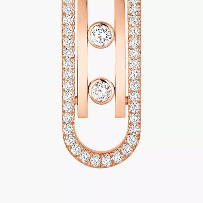 [Clara Jewely]Diamond Pendant Earrings Move 10Th
