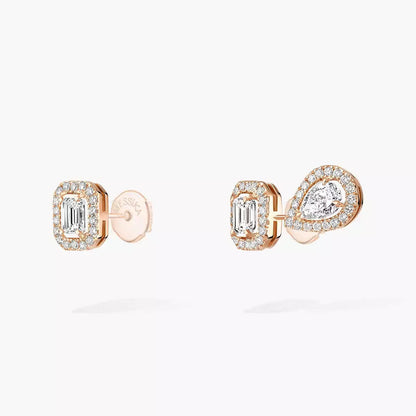 [Clara Jewely]Diamond Earrings 0,10ct My Twin 1+2