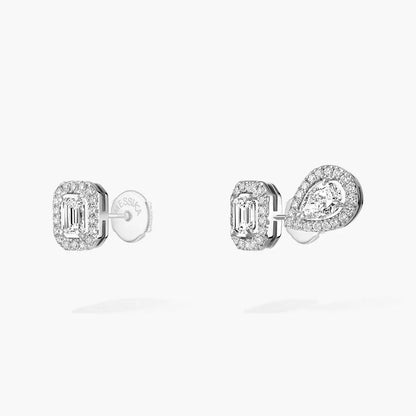 [Clara Jewely]Diamond Earrings 0,10ct My Twin 1+2