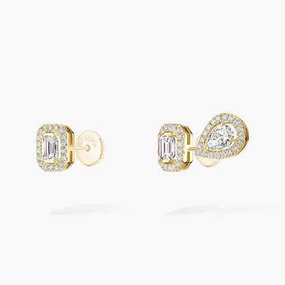 [Clara Jewely]Diamond Earrings 0,10ct My Twin 1+2