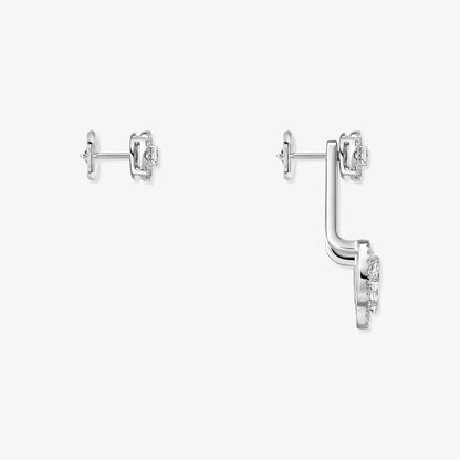 [Clara Jewely] My Twin Trio  Diamond Earrings
