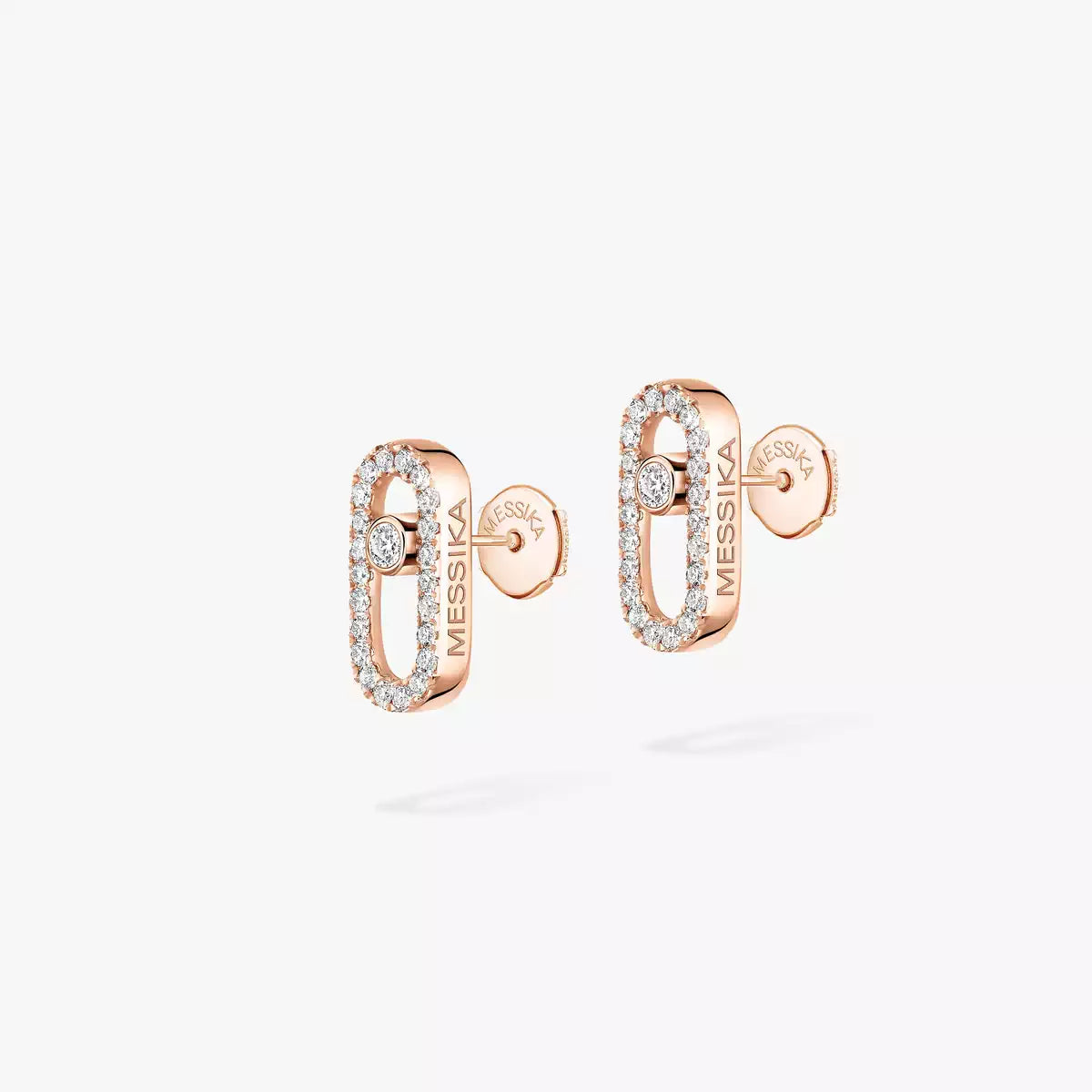 [Clara Jewely]Move Uno Diamond Earrings