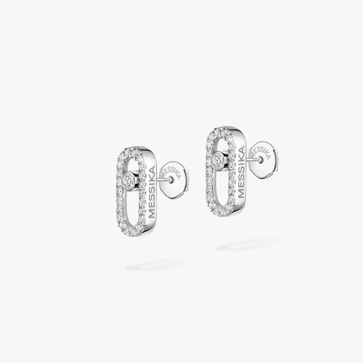 [Clara Jewely]Move Uno Diamond Earrings