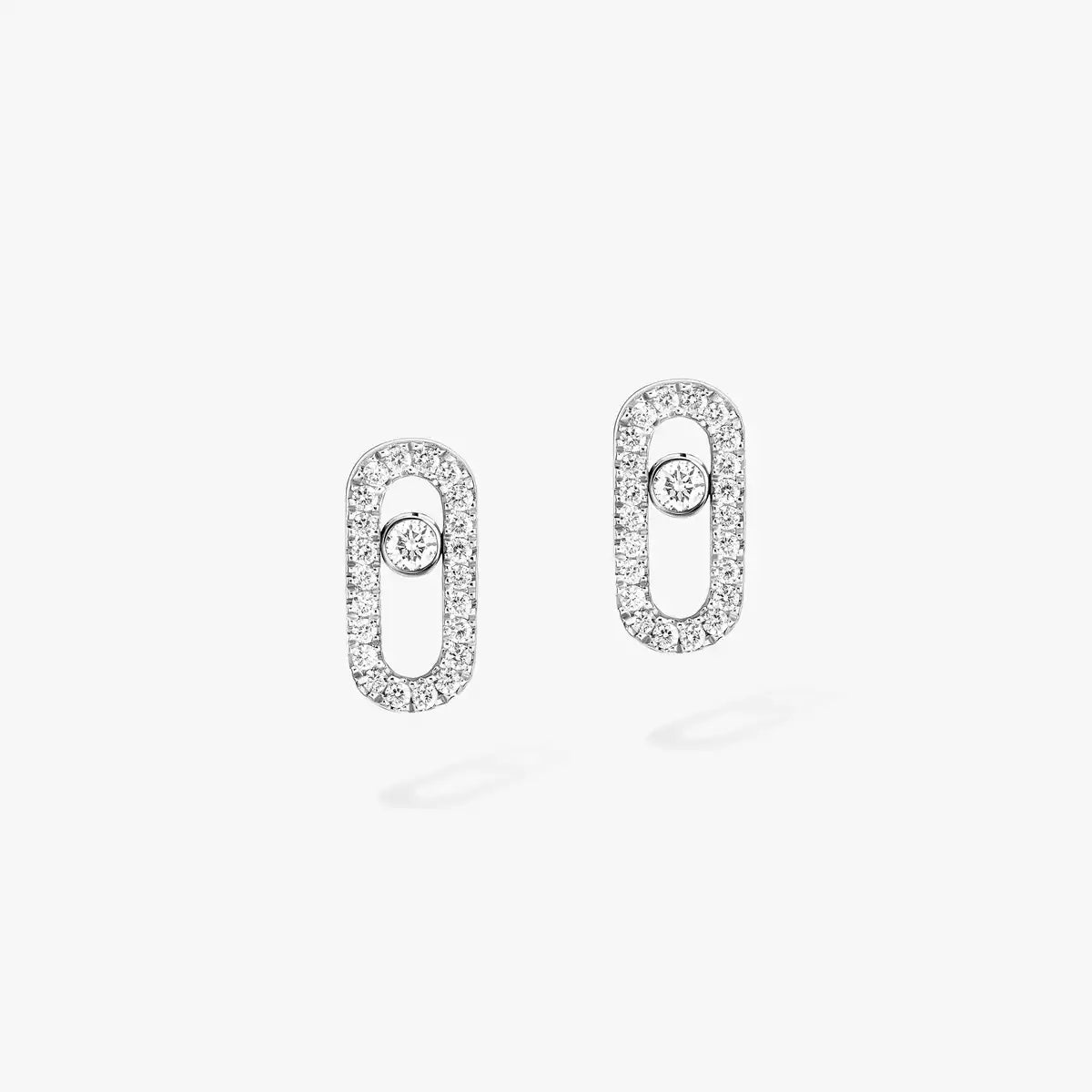 [Clara Jewely]Move Uno Diamond Earrings