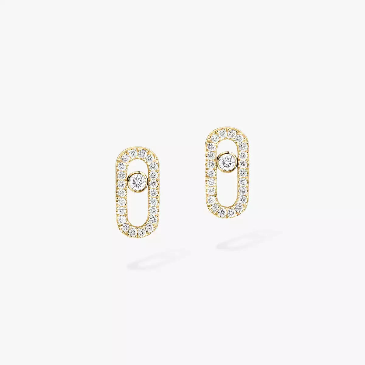 [Clara Jewely]Move Uno Diamond Earrings