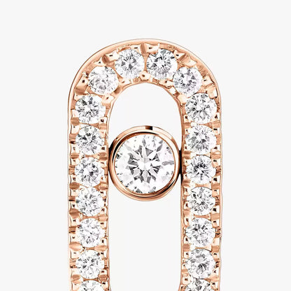 [Clara Jewely]Move Uno Diamond Earrings