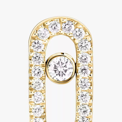 [Clara Jewely]Move Uno Diamond Earrings
