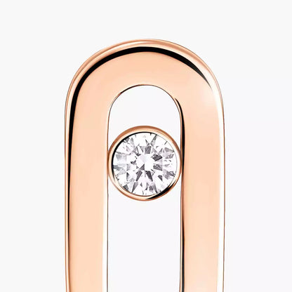 [Clara Jewely]Move Uno Diamond Stud Earrings