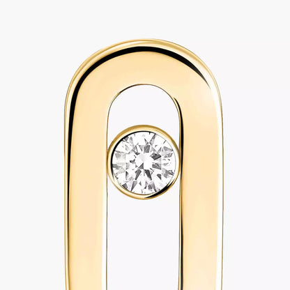 [Clara Jewely]Move Uno Diamond Stud Earrings
