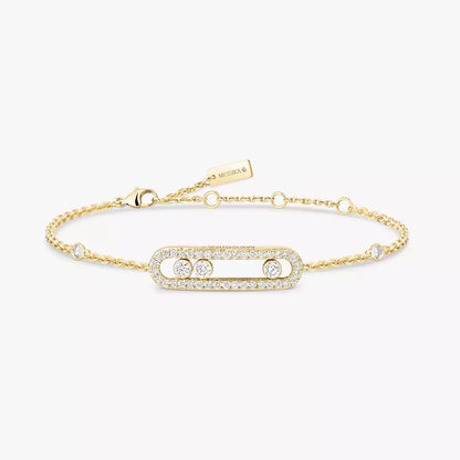 [Clara Jewely]Pav茅 Baby Move Diamond Bracelet