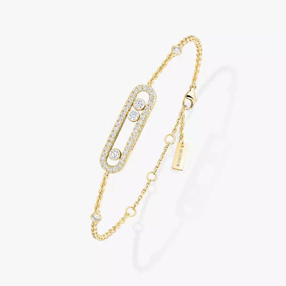 [Clara Jewely]Pav茅 Baby Move Diamond Bracelet