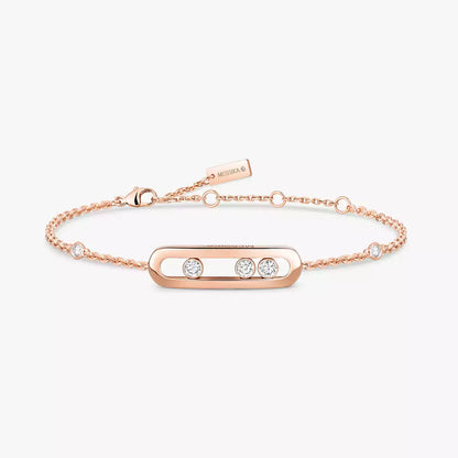 [Clara Jewely]Baby Move Diamond Bracelet