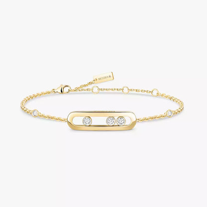 [Clara Jewely]Baby Move Diamond Bracelet