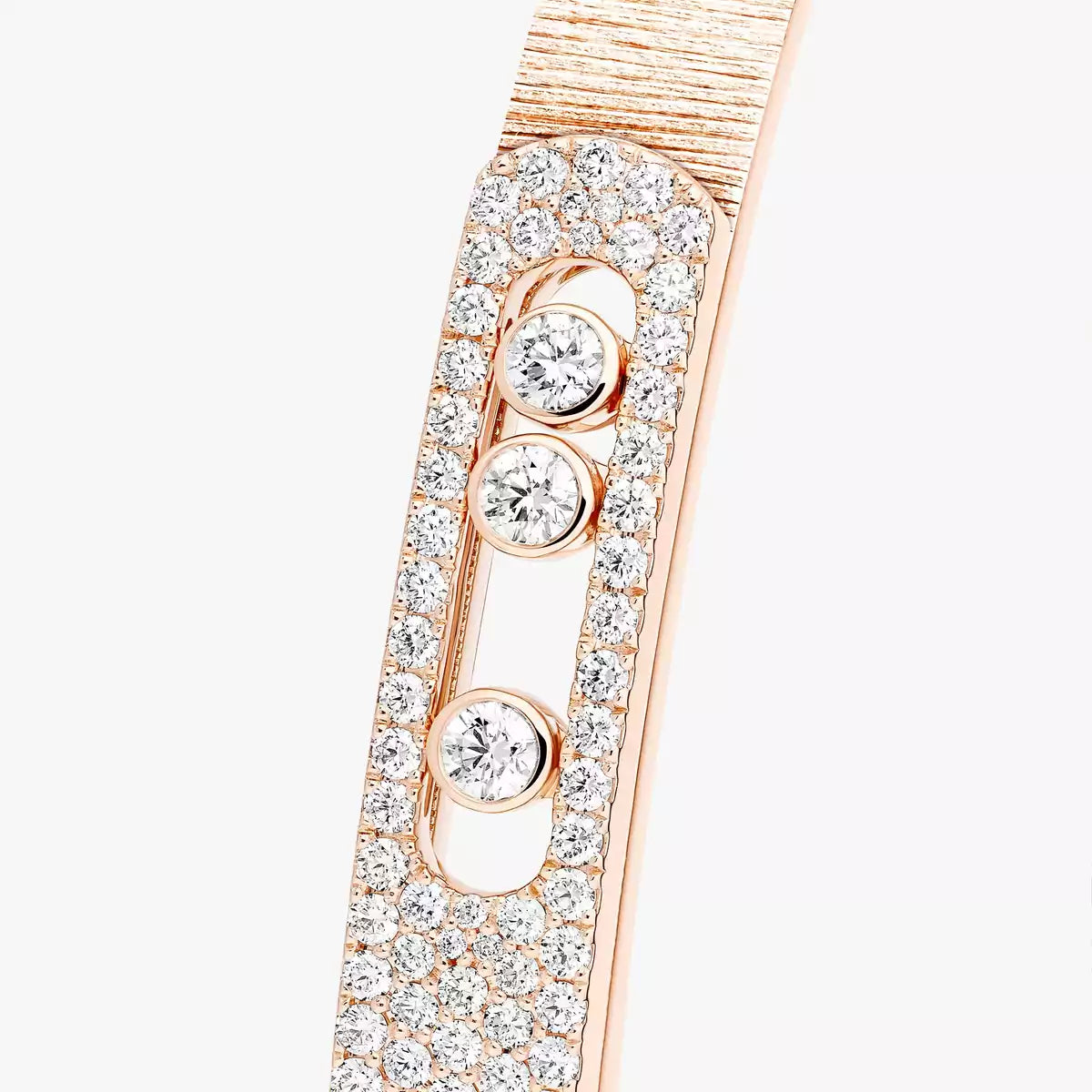 [Clara Jewely]Move Noa Cisel茅 half pav茅 bangle