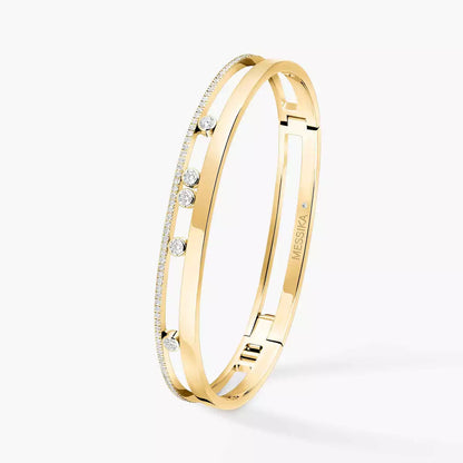 [Clara Jewely]Move Romane Diamond Bangle Bracelet