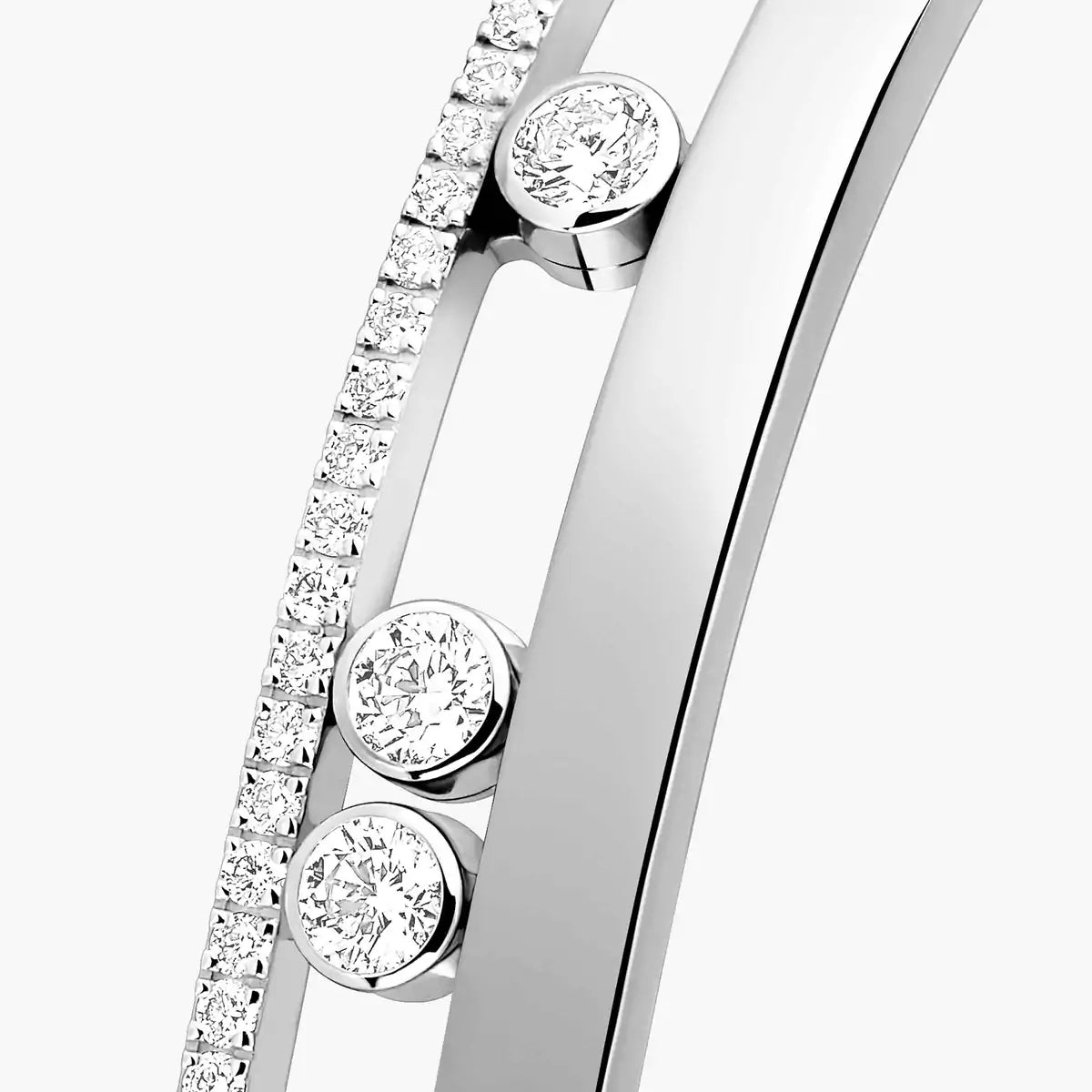 [Clara Jewely]Move Romane Diamond Bangle Bracelet