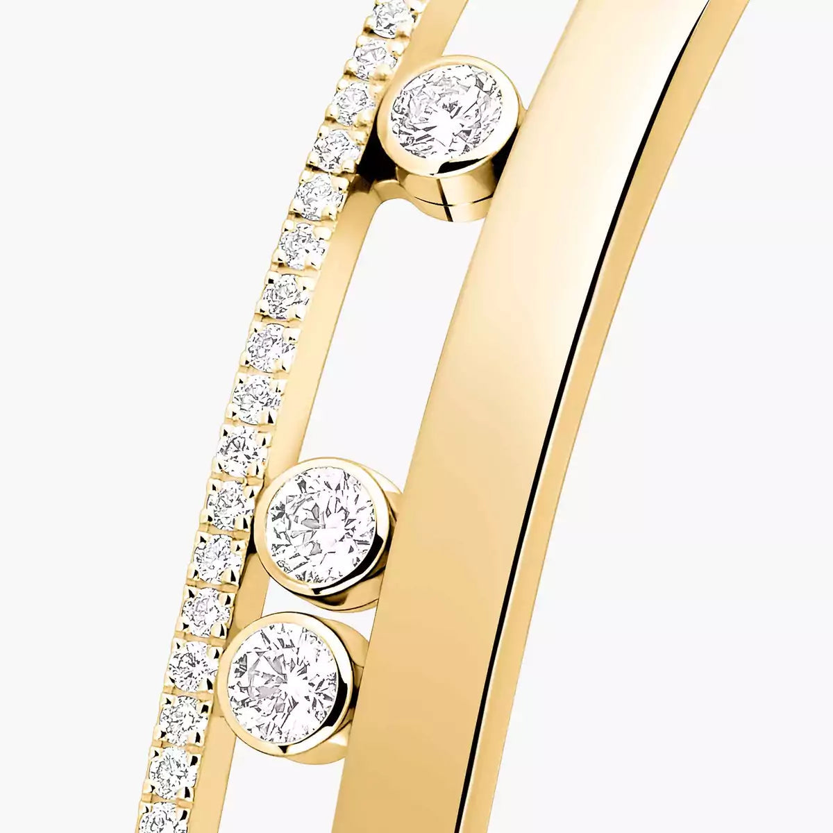 [Clara Jewely]Move Romane Diamond Bangle Bracelet