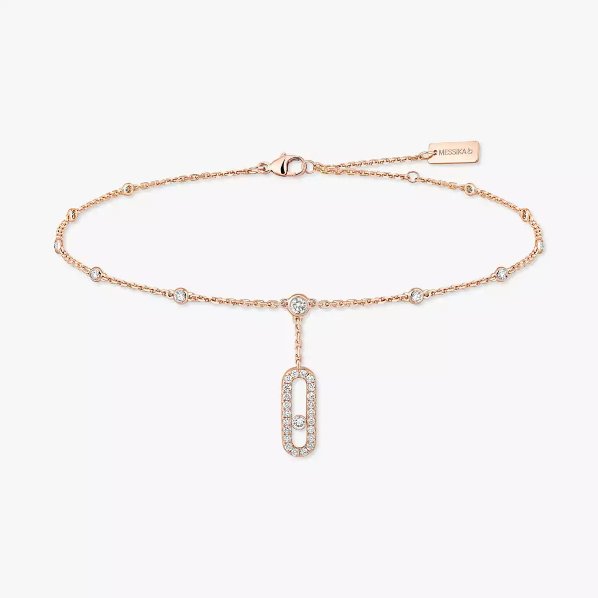 [Clara Jewely] Move Uno pav茅 ankle bracelet