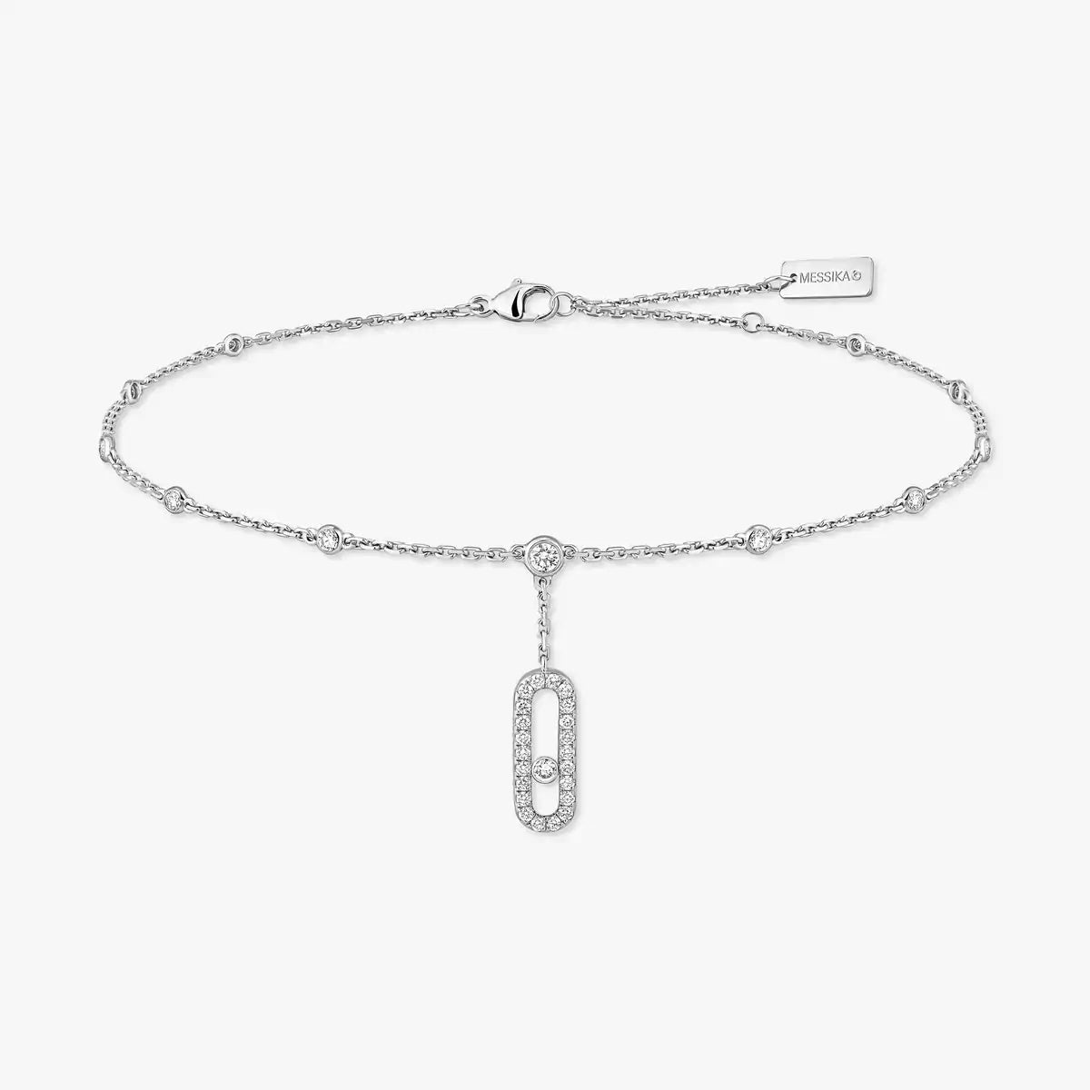 [Clara Jewely] Move Uno pav茅 ankle bracelet
