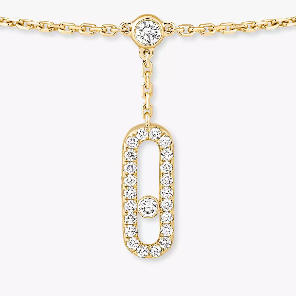 [Clara Jewely] Move Uno pav茅 ankle bracelet