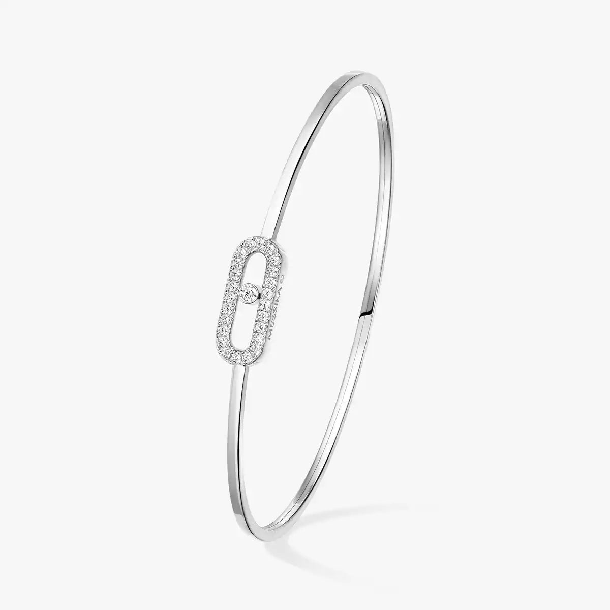 [Clara Jewely]Move Uno pav茅 flex bangle medium