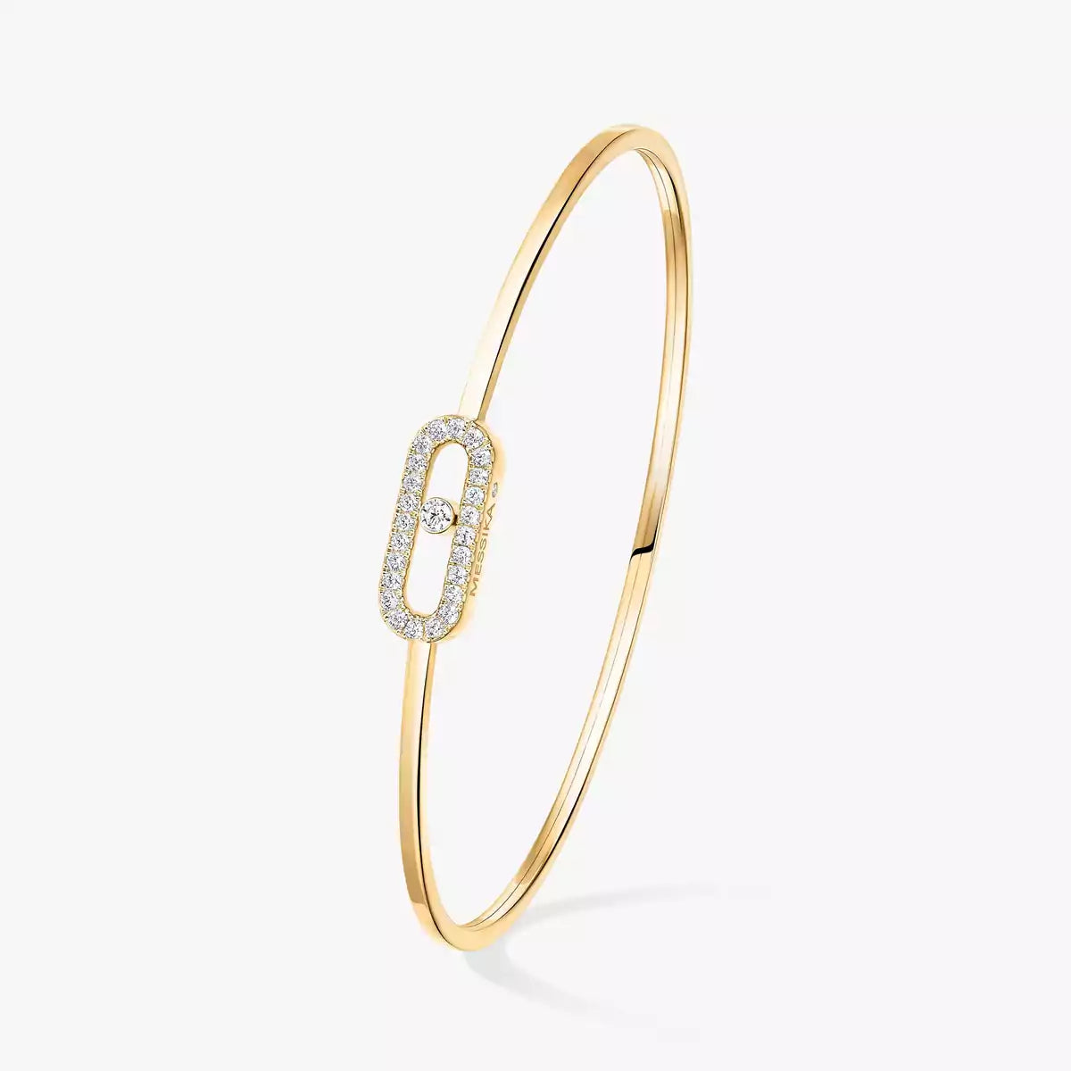 [Clara Jewely]Move Uno pav茅 flex bangle medium