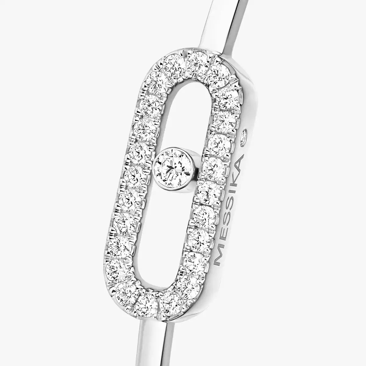 [Clara Jewely]Move Uno pav茅 flex bangle medium