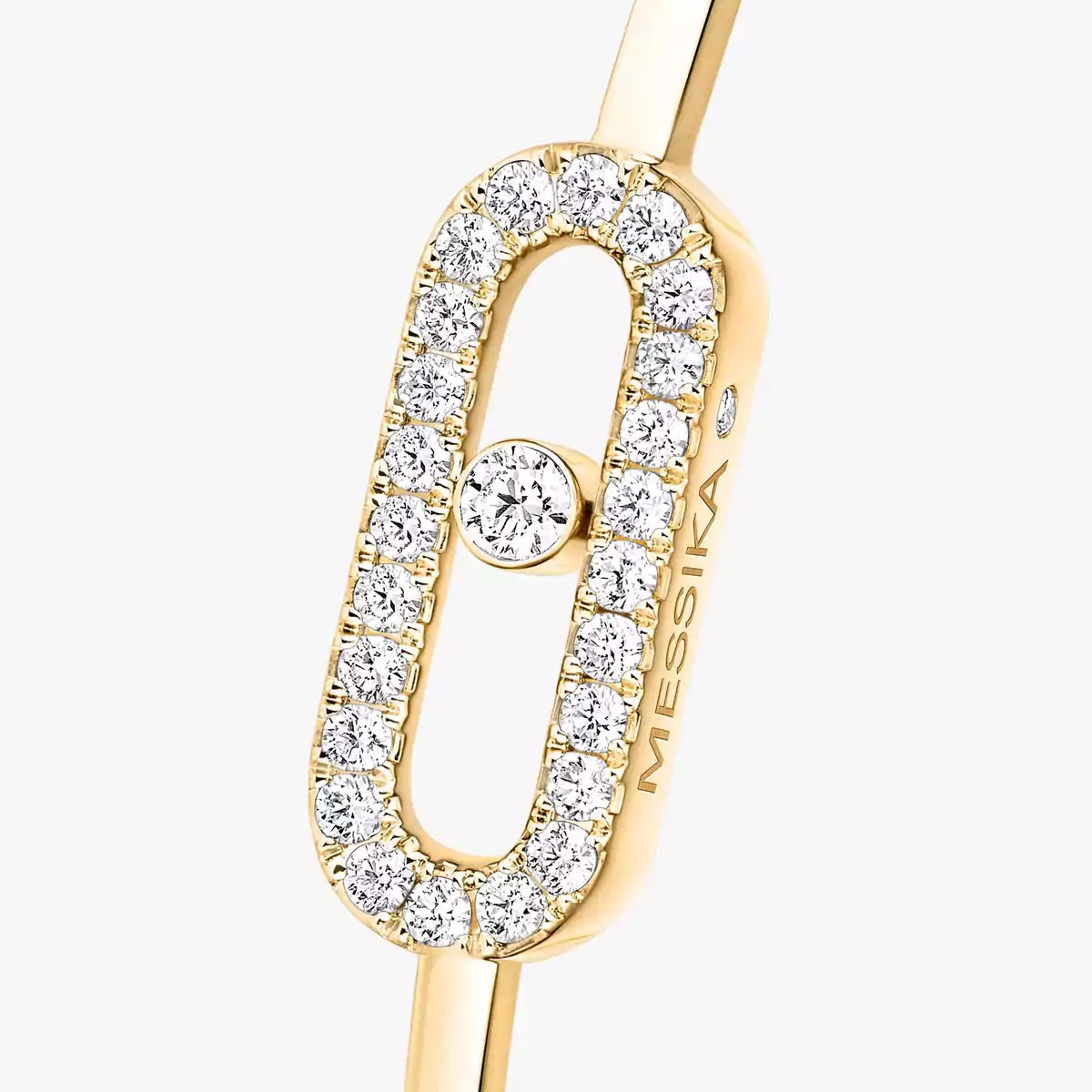 [Clara Jewely]Move Uno pav茅 flex bangle medium